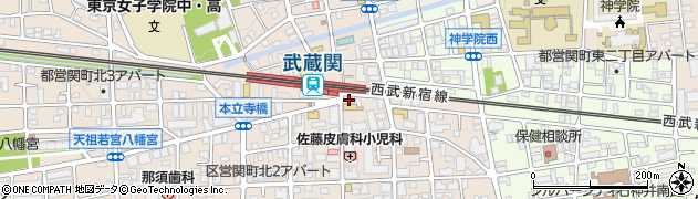 カラオケＡＬＬ・武蔵関店周辺の地図