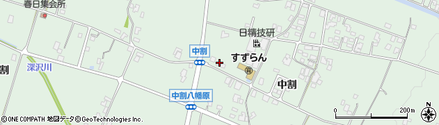 長野県駒ヶ根市赤穂中割6314周辺の地図