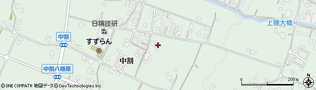 長野県駒ヶ根市赤穂中割5143周辺の地図