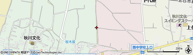 東京都あきる野市引田167周辺の地図