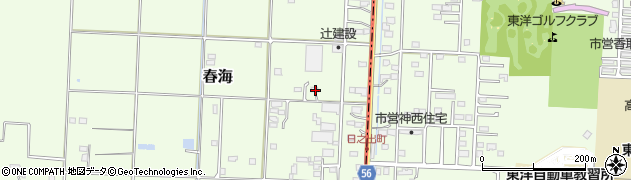 千葉県匝瑳市春海7001周辺の地図