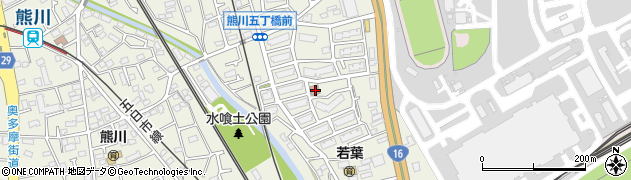 東京都福生市熊川1315周辺の地図