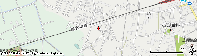 千葉県旭市後草907-3周辺の地図
