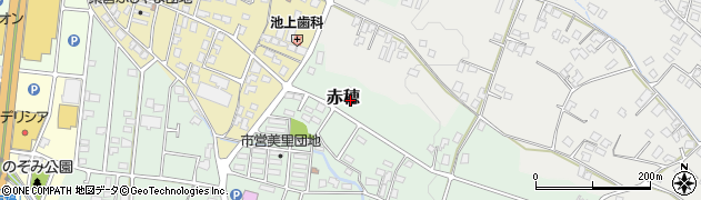 アクアホーム駒ヶ根周辺の地図