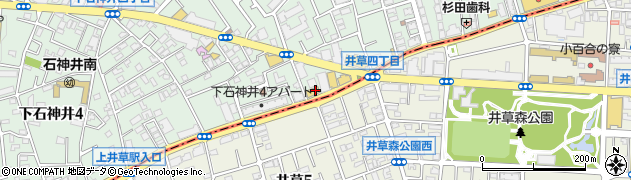 松屋 下石神井店周辺の地図