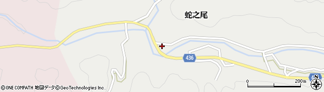 岐阜県下呂市蛇之尾504周辺の地図