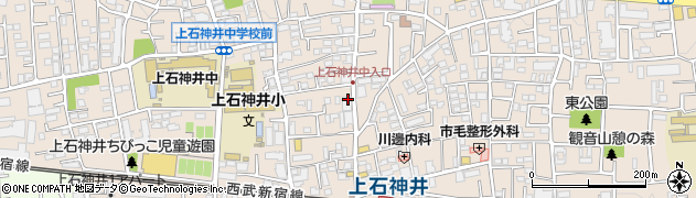 ＵＳボーカル教室上石神井駅前校周辺の地図