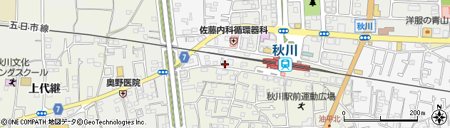 クロヤマメガネ．トケイ店周辺の地図