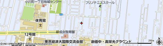 東京都小平市小川町1丁目周辺の地図
