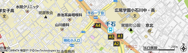 株式会社サンレモン千石店周辺の地図
