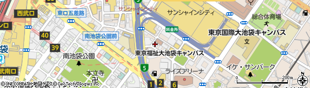 逸香園 東池袋店周辺の地図