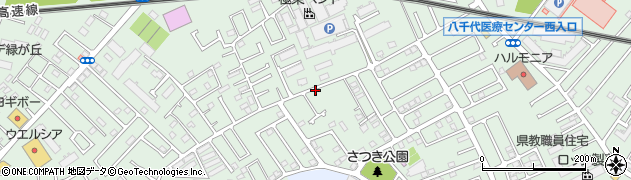 千葉県八千代市大和田新田周辺の地図