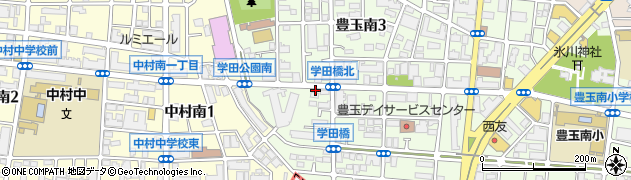 聖教新聞豊玉販売店周辺の地図