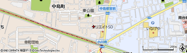 東京都小平市中島町30-1周辺の地図