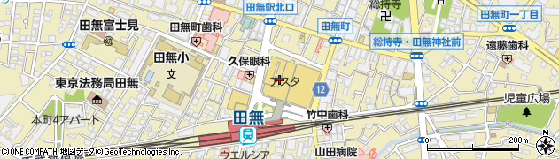ラパックス田無店周辺の地図