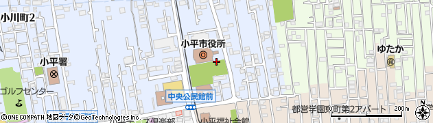小平市役所教育部　教育庶務課庶務担当周辺の地図