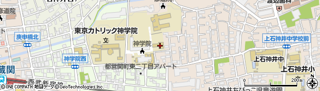 上智大学　石神井キャンパス周辺の地図