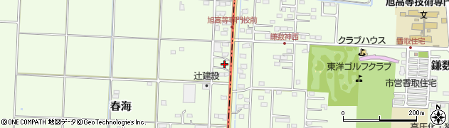 千葉県匝瑳市春海6964周辺の地図