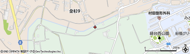 千葉県船橋市高根町2324周辺の地図