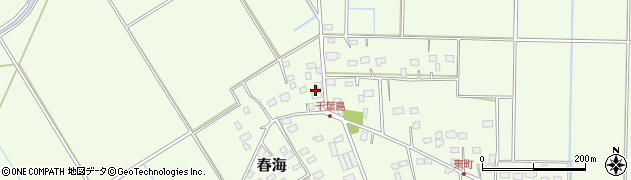 千葉県匝瑳市春海2987周辺の地図