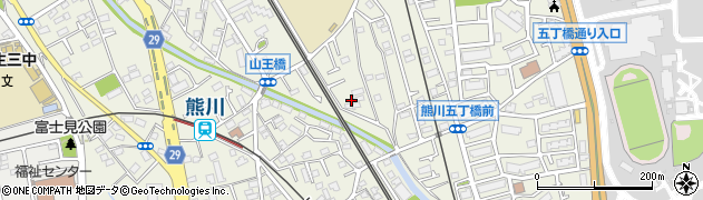 東京都福生市熊川810-40周辺の地図