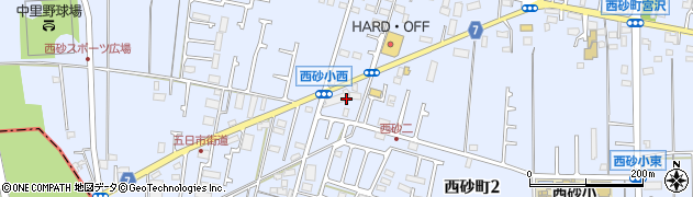 東京都立川市西砂町2丁目49周辺の地図