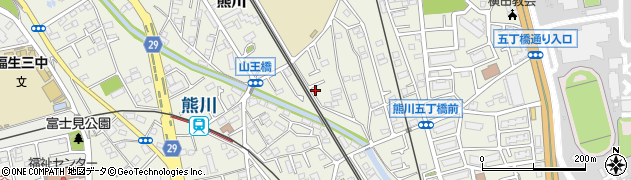 東京都福生市熊川810-11周辺の地図