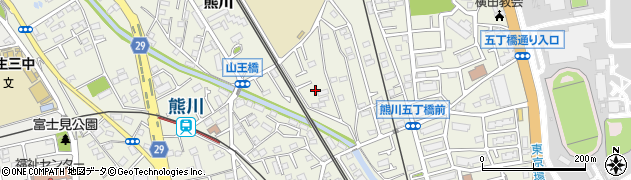 東京都福生市熊川810-27周辺の地図