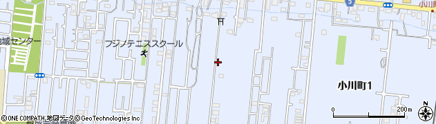 東京都小平市小川町周辺の地図
