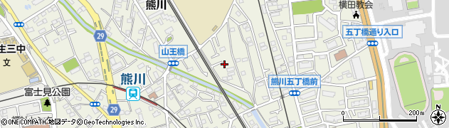 東京都福生市熊川810-29周辺の地図