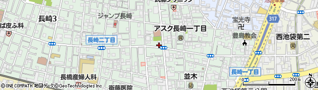 東京都豊島区長崎2丁目27-1周辺の地図