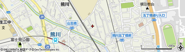 東京都福生市熊川810-17周辺の地図