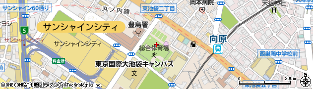 東京都豊島区東池袋4丁目41周辺の地図