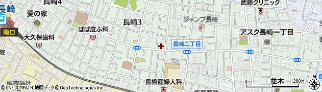 株式会社ライゼボックス・ライゼ　豊島区長崎ライゼボックス周辺の地図