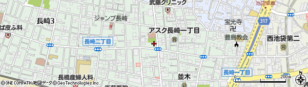 東京都豊島区長崎2丁目27-19周辺の地図