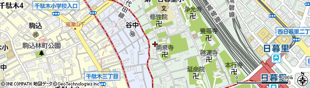 浅川鍼灸院周辺の地図