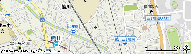 東京都福生市熊川810-13周辺の地図