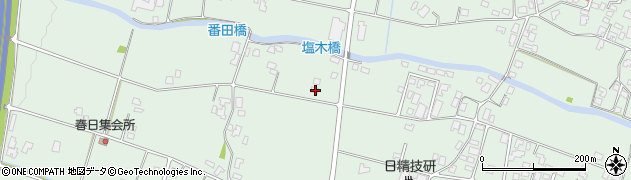 長野県駒ヶ根市赤穂中割5340-2周辺の地図