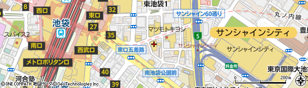 朝日住宅株式会社池袋店周辺の地図