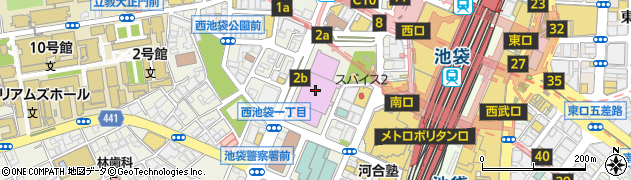 東京芸術劇場郵便局周辺の地図