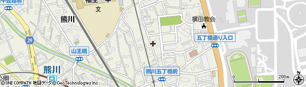 東京都福生市熊川1333周辺の地図