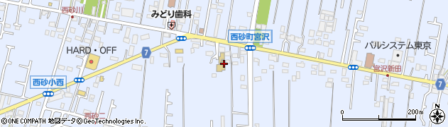 東京都立川市西砂町2丁目63周辺の地図