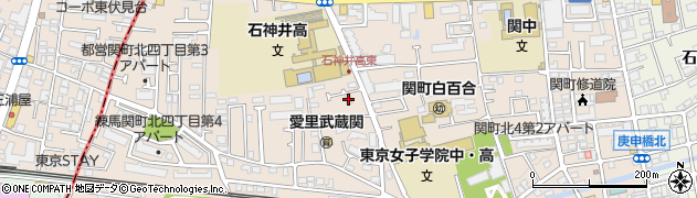 いきいきデイサービス 関町公園周辺の地図