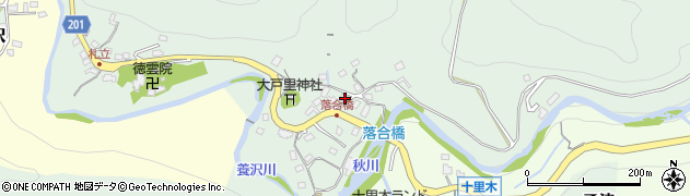 東京都あきる野市乙津218周辺の地図