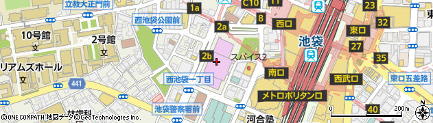 東京芸術劇場　シアターイースト周辺の地図