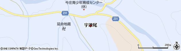 福井県南越前町（南条郡）宇津尾周辺の地図