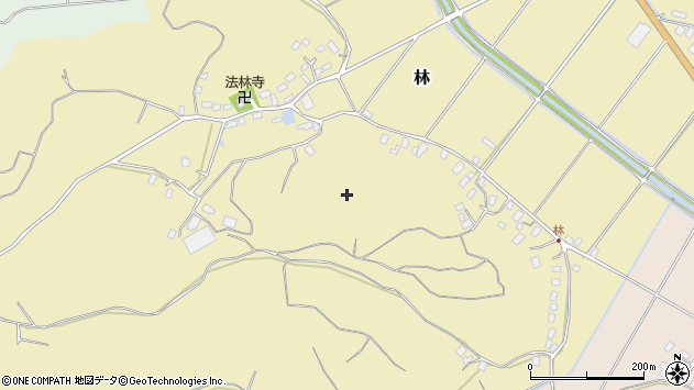 〒289-2233 千葉県香取郡多古町林の地図