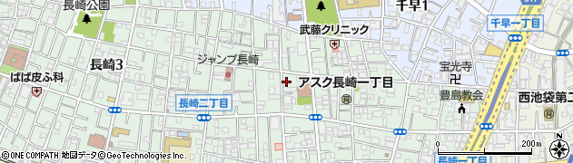 東京都豊島区長崎2丁目27-9周辺の地図