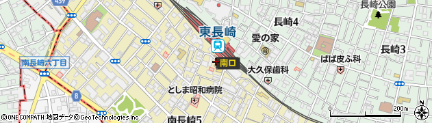 英才個別学院　東長崎駅前校周辺の地図