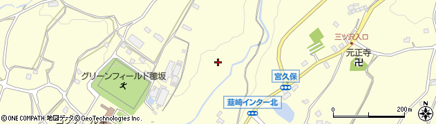 権現沢川周辺の地図